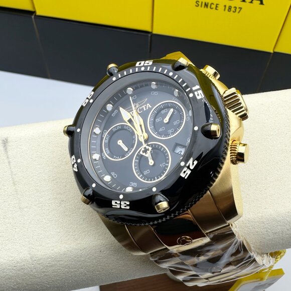 NEW Invicta Pro Diver 51MM Black Dial Swiss Quartz Bracelet Watch - Picture 4 of 7